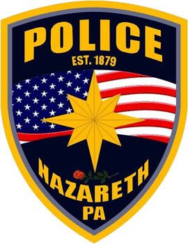 Borough of Nazareth Police Department Badge